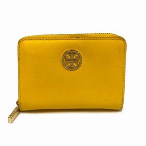 Tory Burch Robinson Mini Yellow Coin Purse